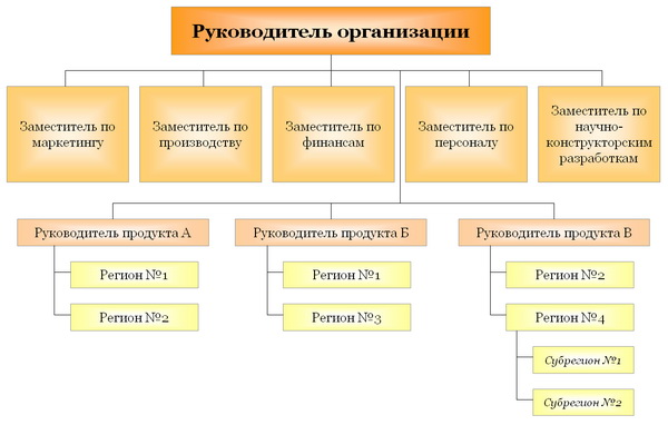 Дивизионная структура управления Дивизионная структура управления