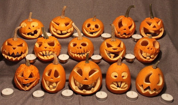 Тыквы под заказ на Halloween