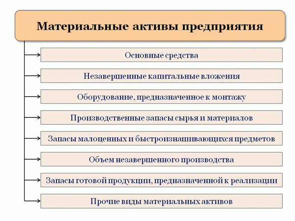 Материальные активы предприятия Материальные активы предприятия